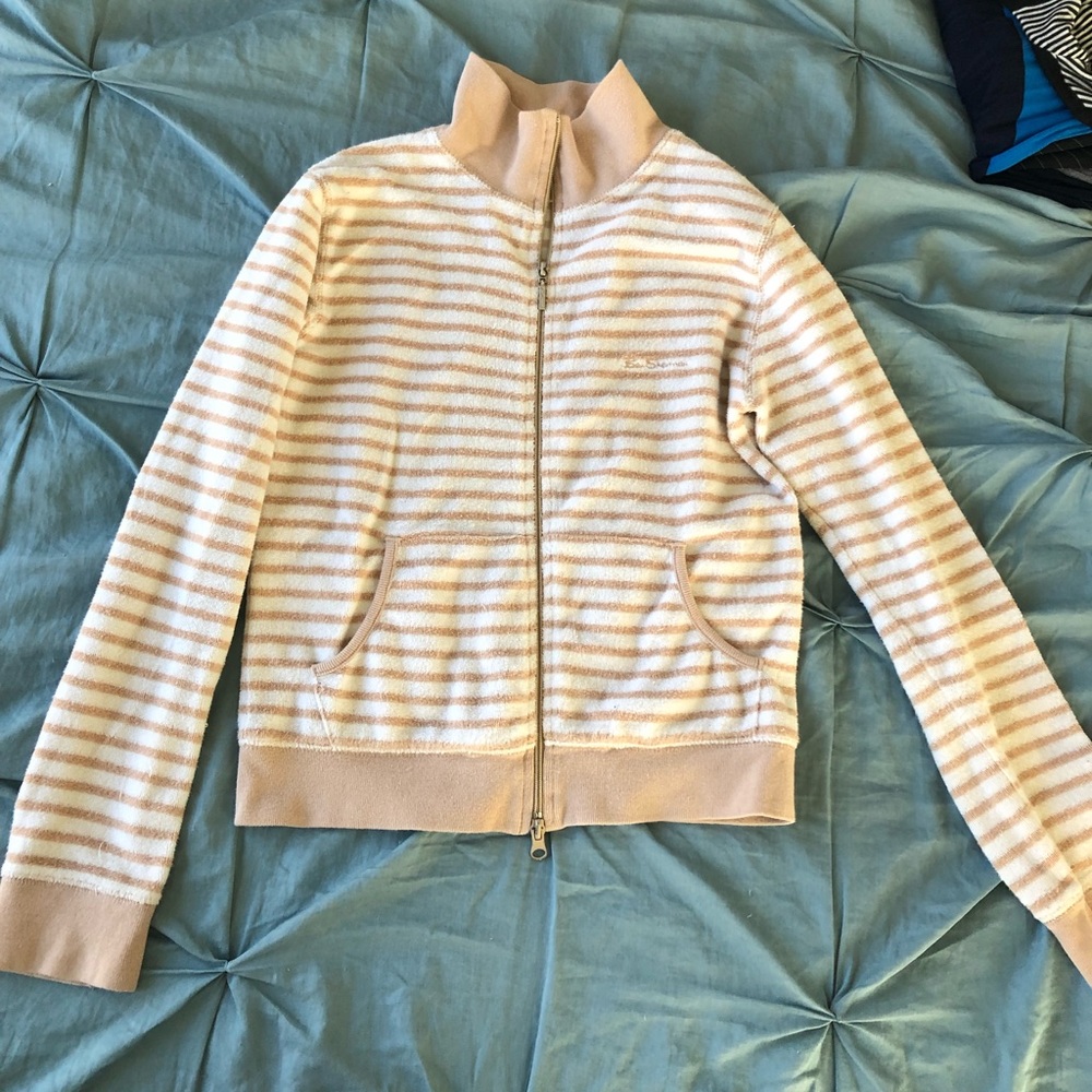 Terry cloth sweatshirt